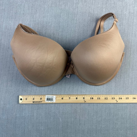 Victoria's Secret Other - Victoria's Secret Perfect Shape Full Coverage Bra Tan Nude 36DDD F80 Underwire